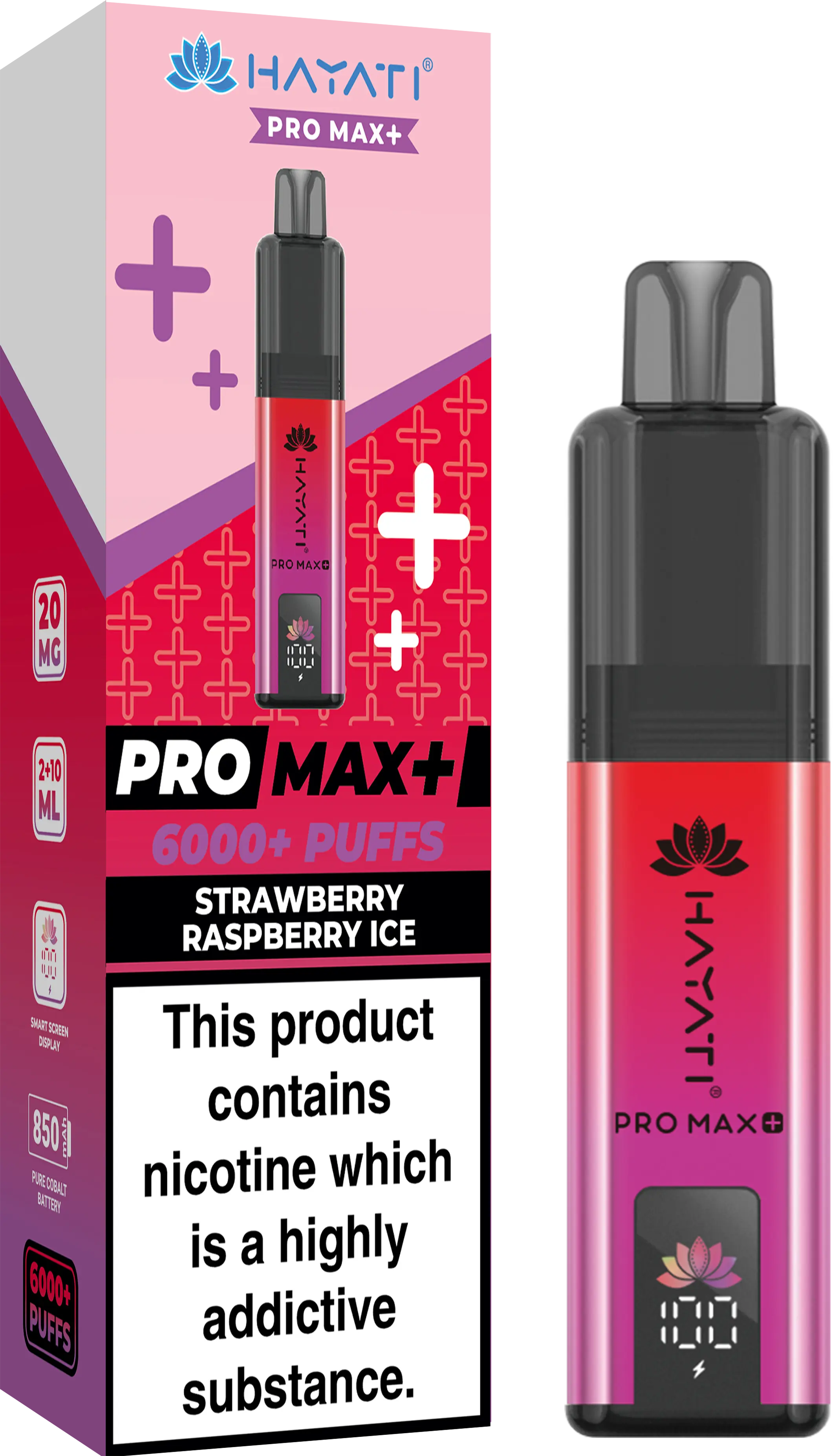 Hayati Pro Max 6000 Puffs Disposable Vape Pack of 10 - Vape wholesale supplies